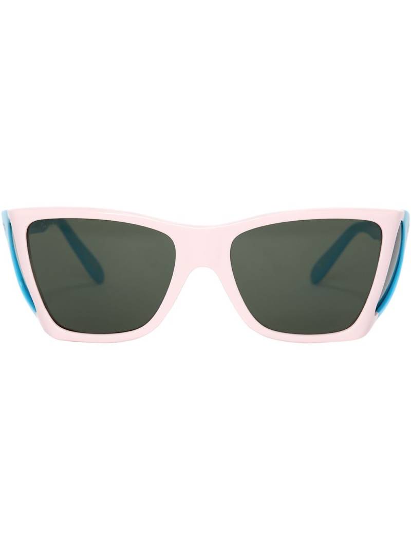 JW Anderson x Persol wide-frame sunglasses - Grey von JW Anderson