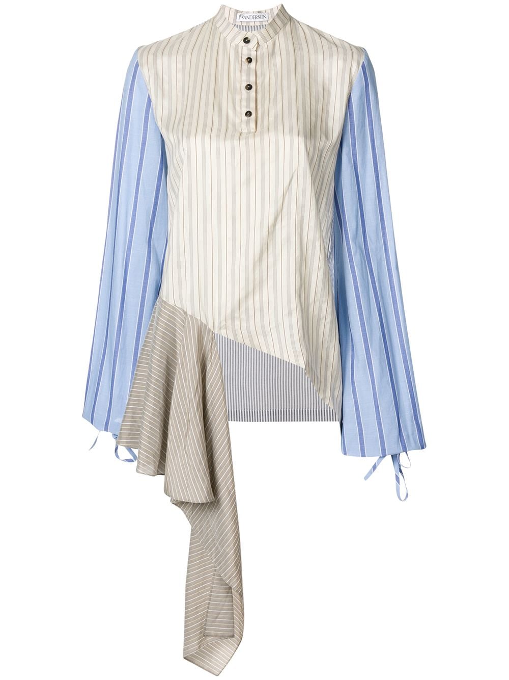 JW Anderson asymmetric ruffle blouse - Multicolour von JW Anderson