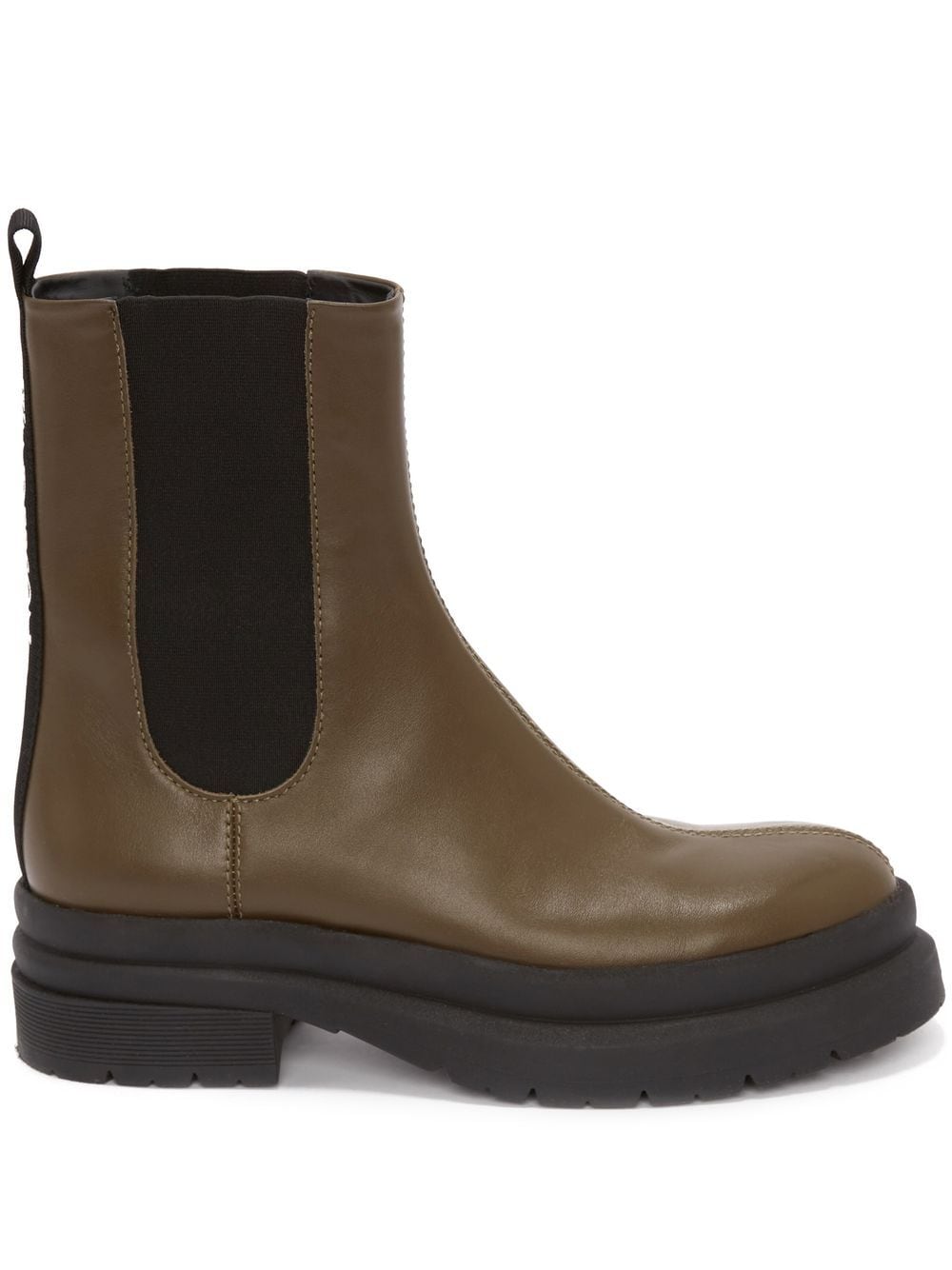 JW Anderson calf leather Chelsea boots - Green von JW Anderson