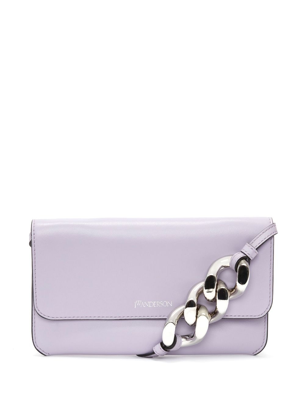 JW Anderson chain-detail phone leather pouch - Purple von JW Anderson