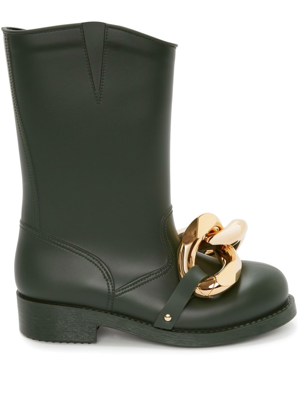 JW Anderson chain-link detail boots - Green von JW Anderson