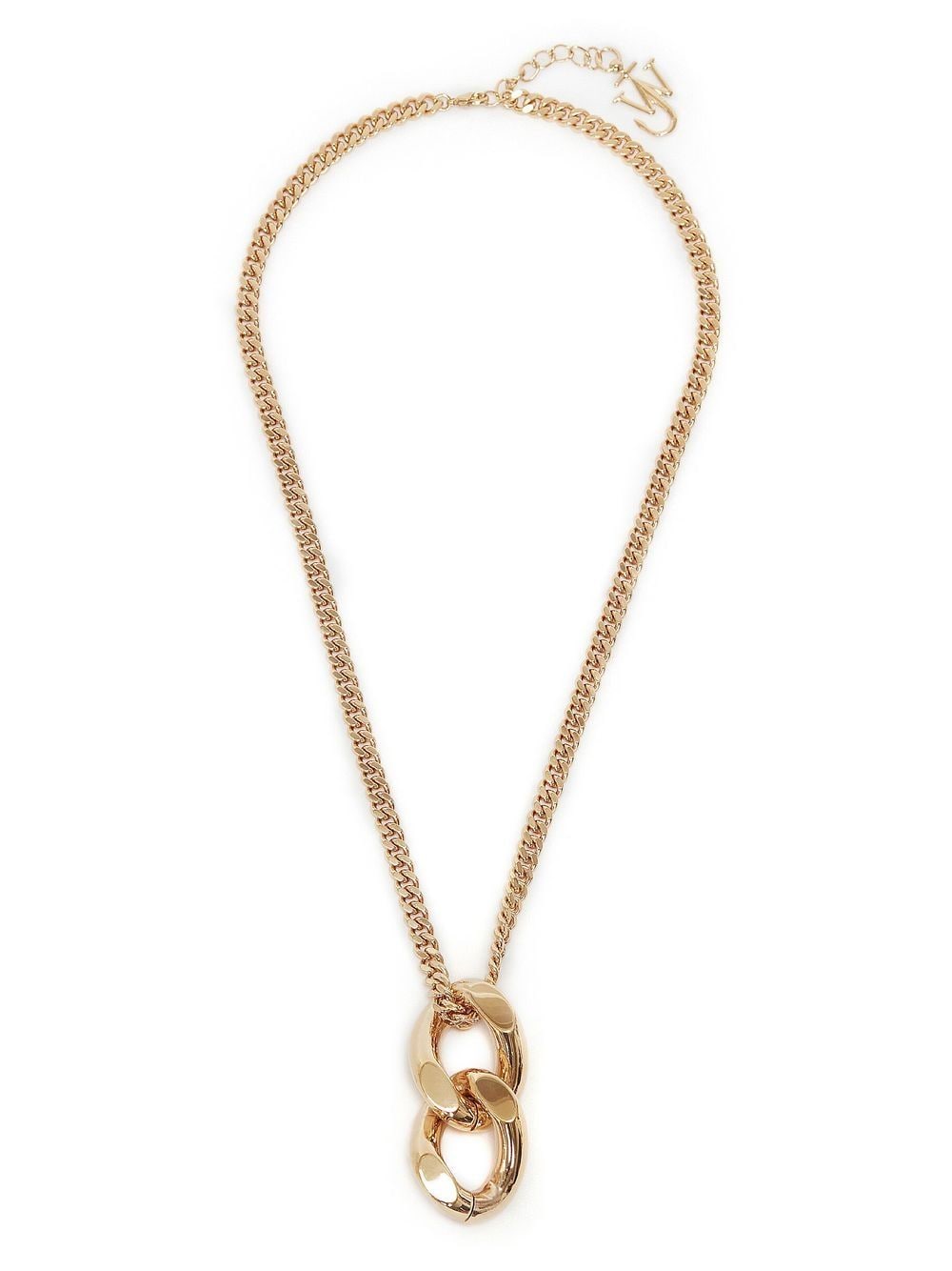 JW Anderson chain-link pendant necklace - Gold von JW Anderson