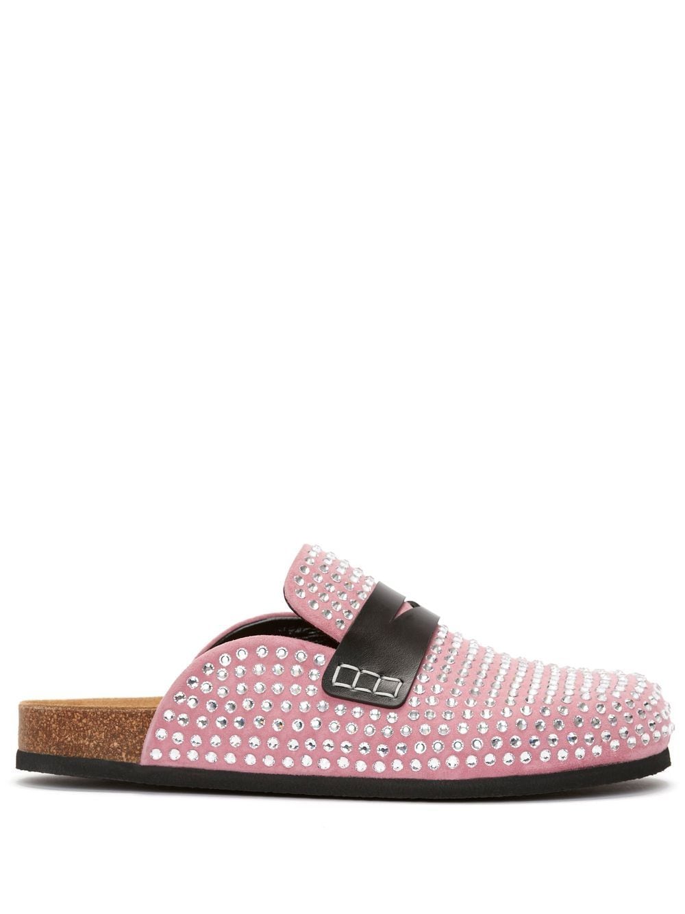 JW Anderson crystal-embellished slip-on mules - Pink von JW Anderson