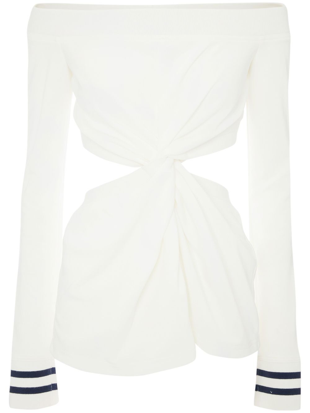 JW Anderson off-shoulder cut-out blouse - White von JW Anderson