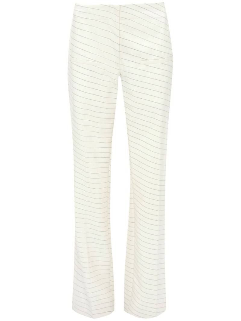 JW Anderson tailored straight-leg trousers - Neutrals von JW Anderson