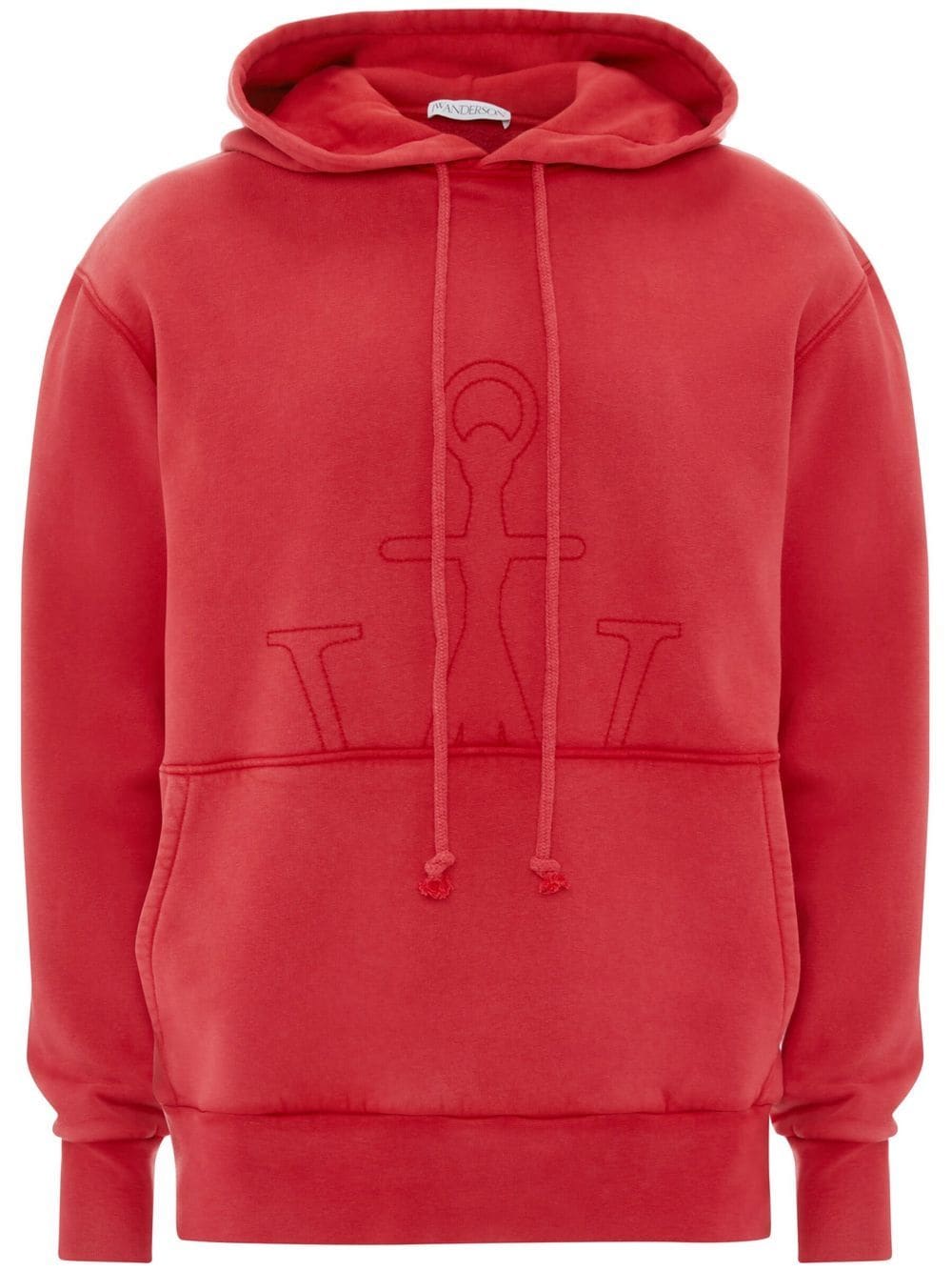 JW Anderson embroidered-logo detail hoodie von JW Anderson