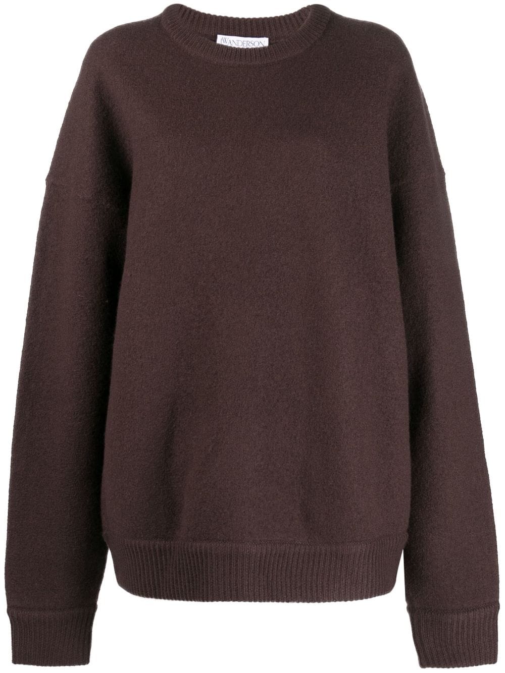 JW Anderson fine-knit wool sweatshirt - Brown von JW Anderson