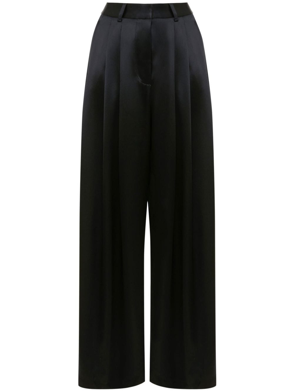 JW Anderson high-rise wide-leg trousers - Black von JW Anderson