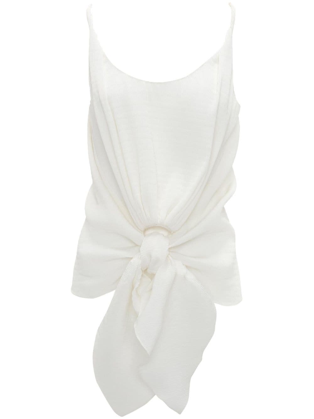 JW Anderson knotted tank top - White von JW Anderson