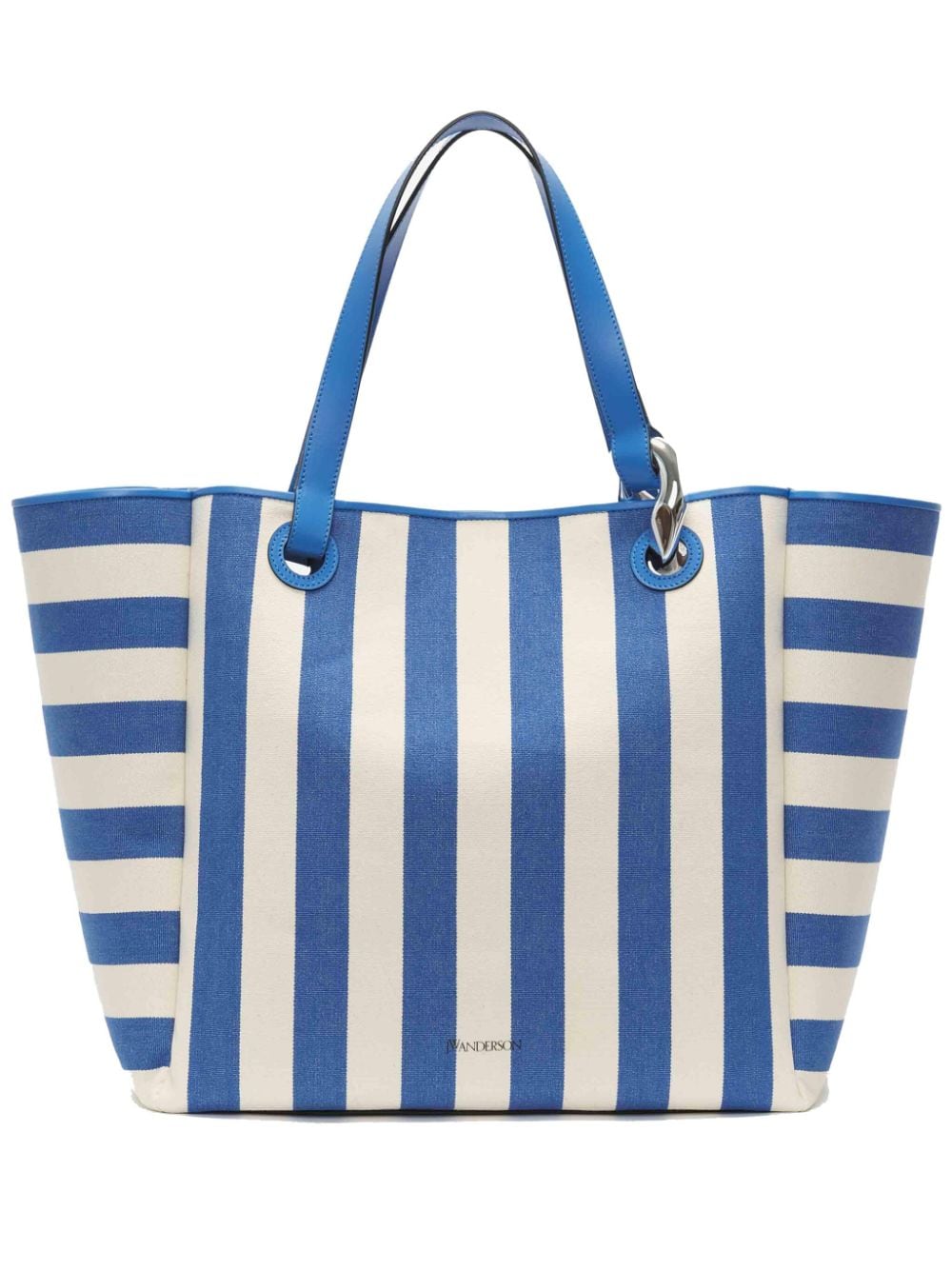 JW Anderson large Corner tote bag - Blue von JW Anderson