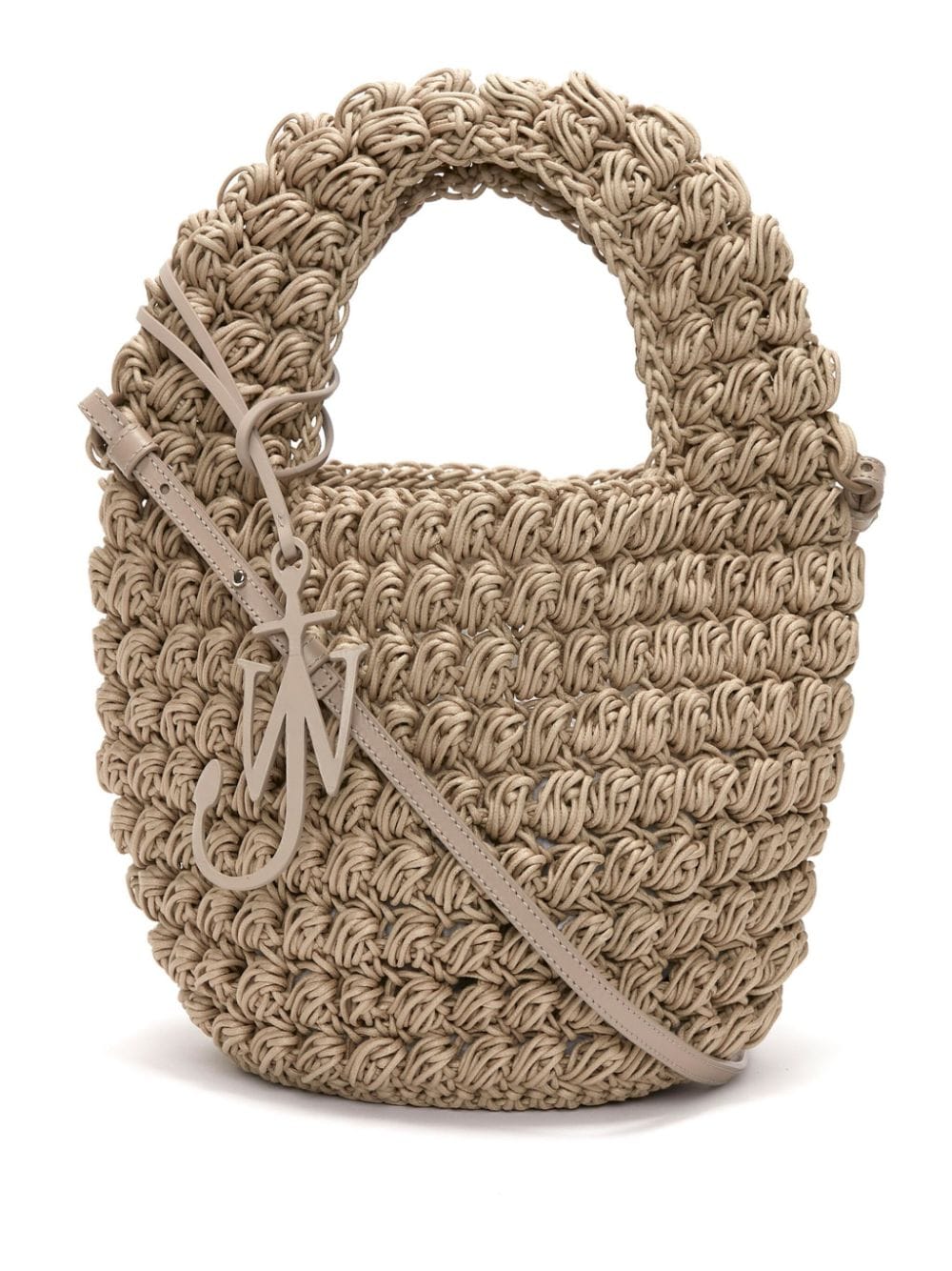 JW Anderson large Popcorn Basket tote bag - Grey von JW Anderson