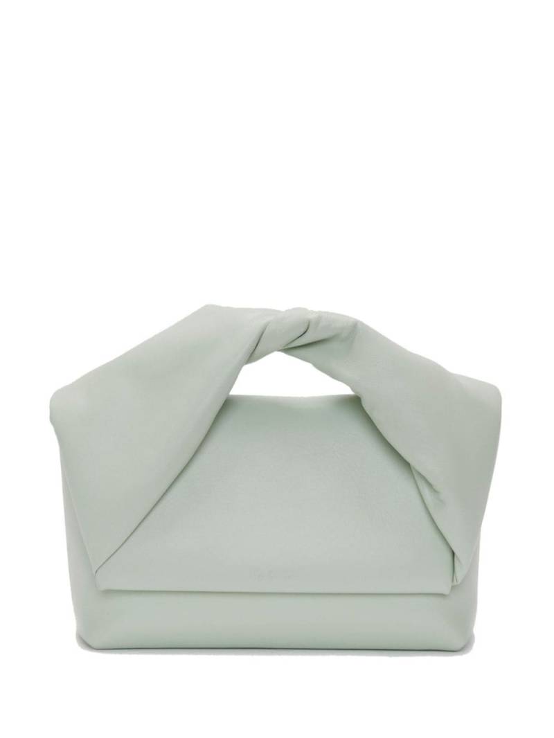 JW Anderson large Twister leather tote bag - Green von JW Anderson