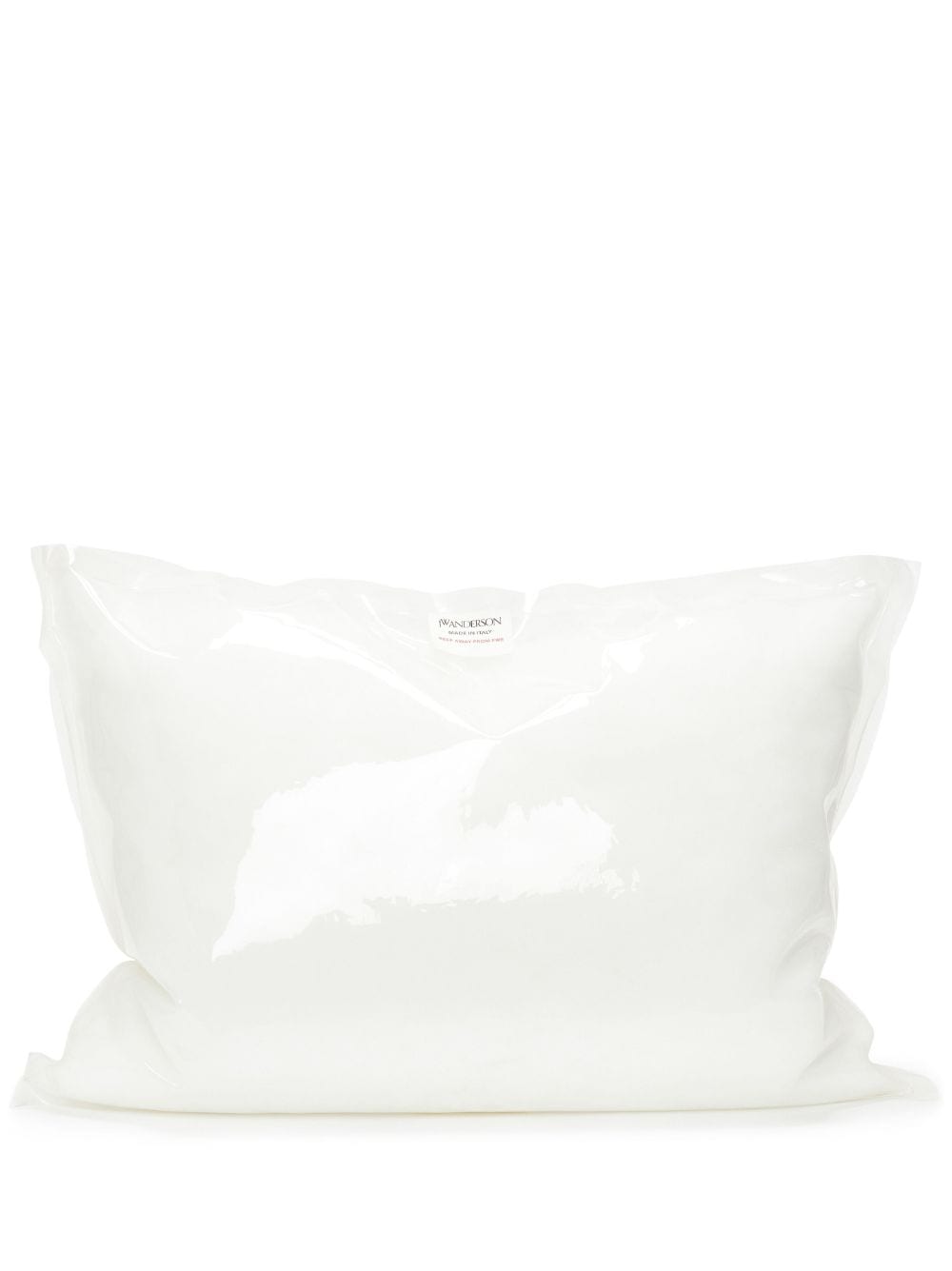 JW Anderson large abstract-print cushion clutch - White von JW Anderson