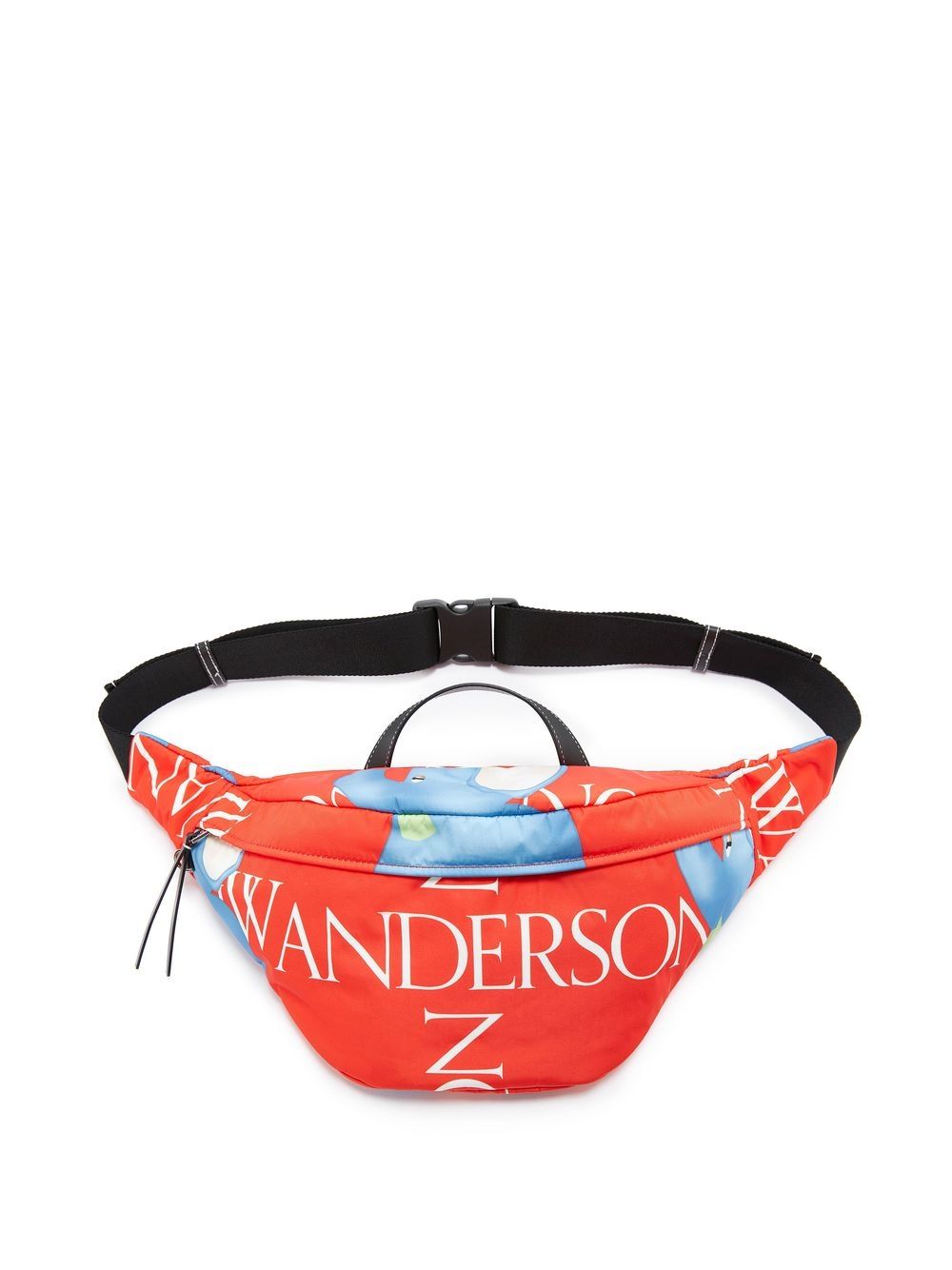 JW Anderson logo-print belt bag - Orange von JW Anderson
