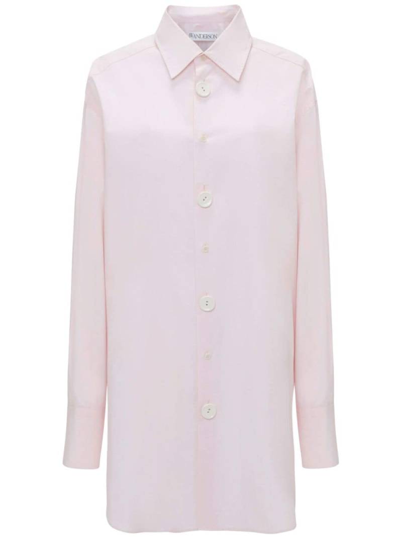 JW Anderson long-sleeve cotton shirt - Pink von JW Anderson