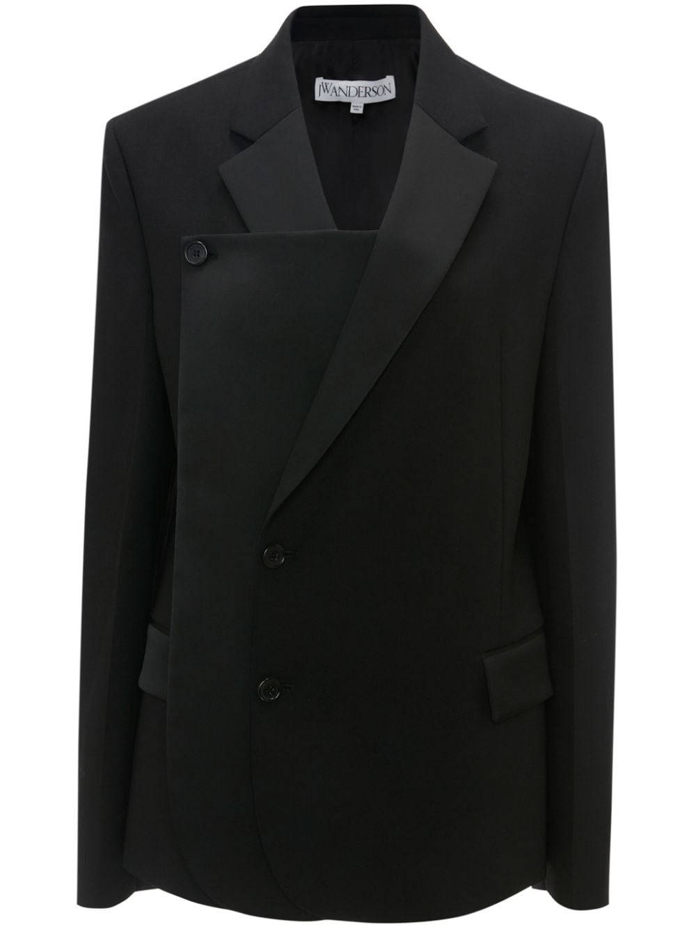 JW Anderson panelled double-breasted blazer - Black von JW Anderson