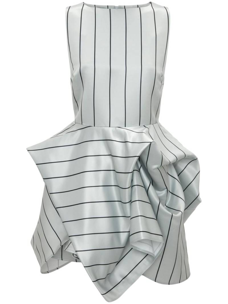 JW Anderson sleeveless peplum minidress - Grey von JW Anderson