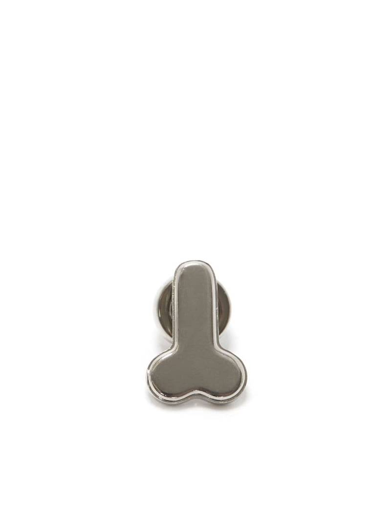 JW Anderson polished-finish earring - Silver von JW Anderson