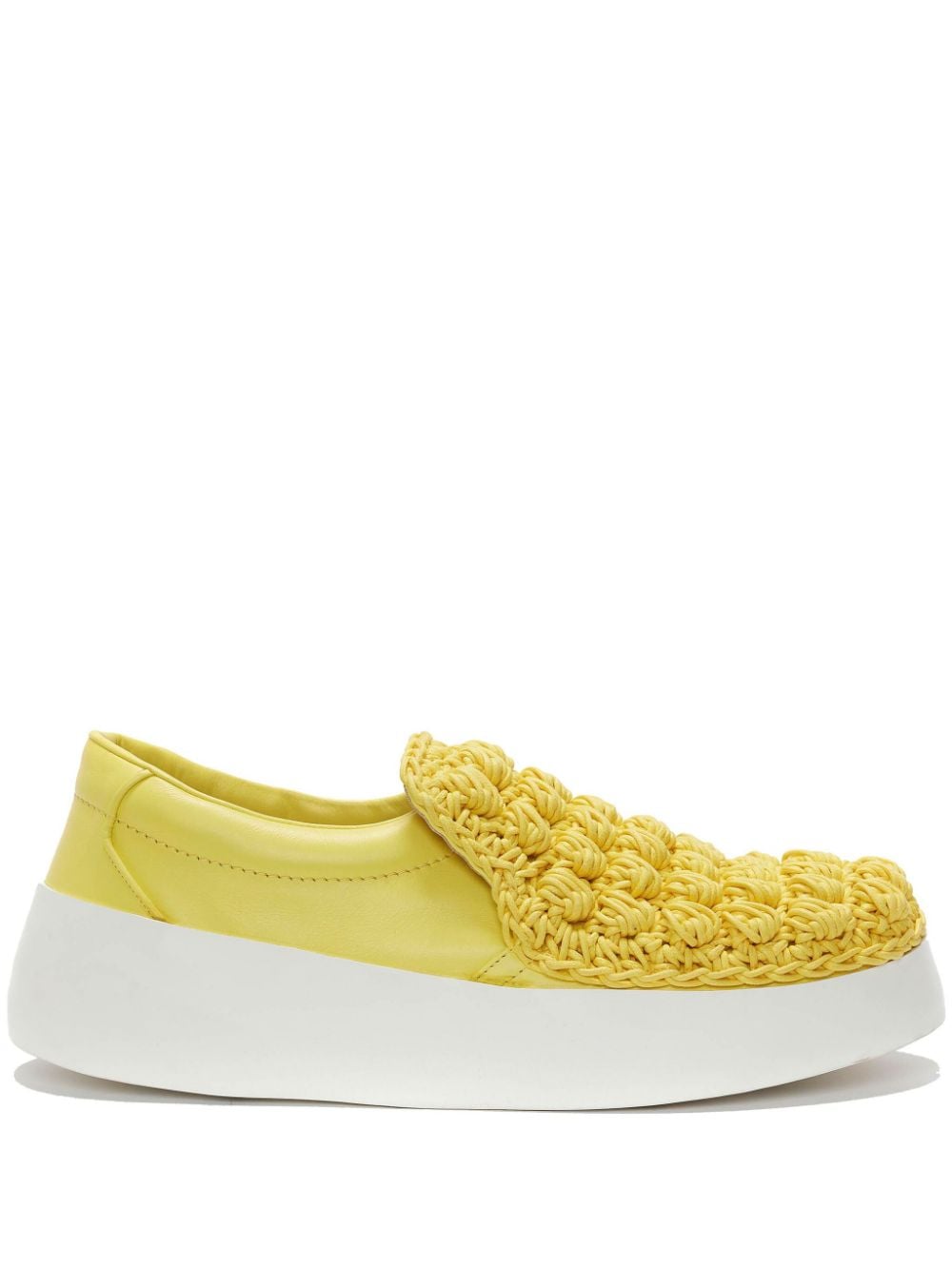 JW Anderson pop-corn slip-on sneakers - Yellow von JW Anderson