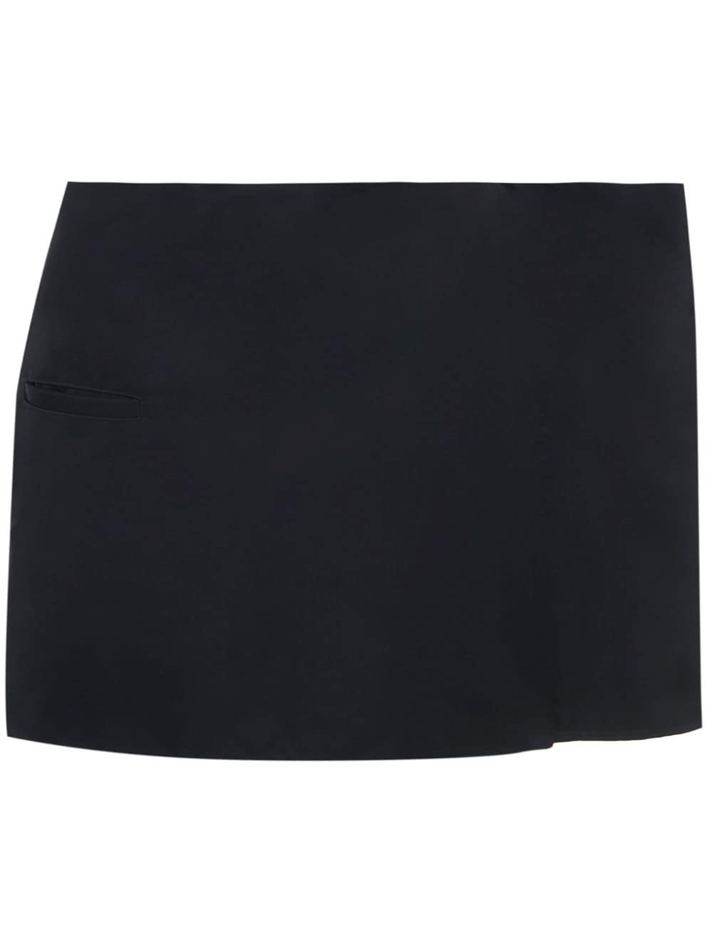 JW Anderson side-panel mid-rise miniskirt - Black von JW Anderson