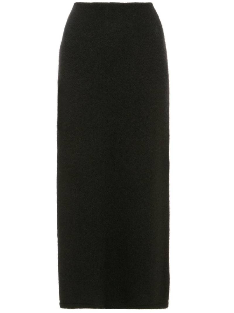 JW Anderson side-slit tube skirt - Black von JW Anderson