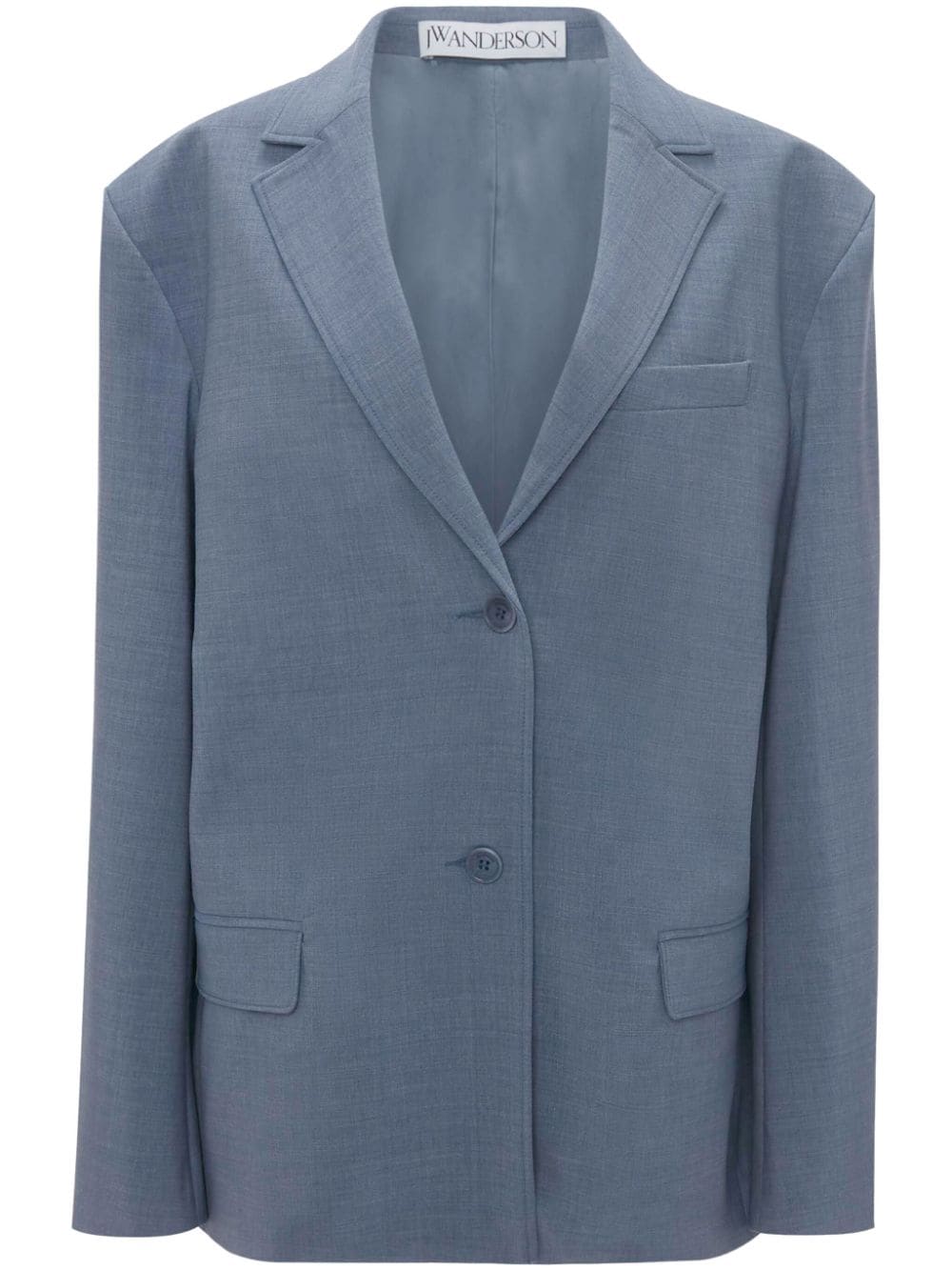 JW Anderson single-breasted tailored blazer - Blue von JW Anderson