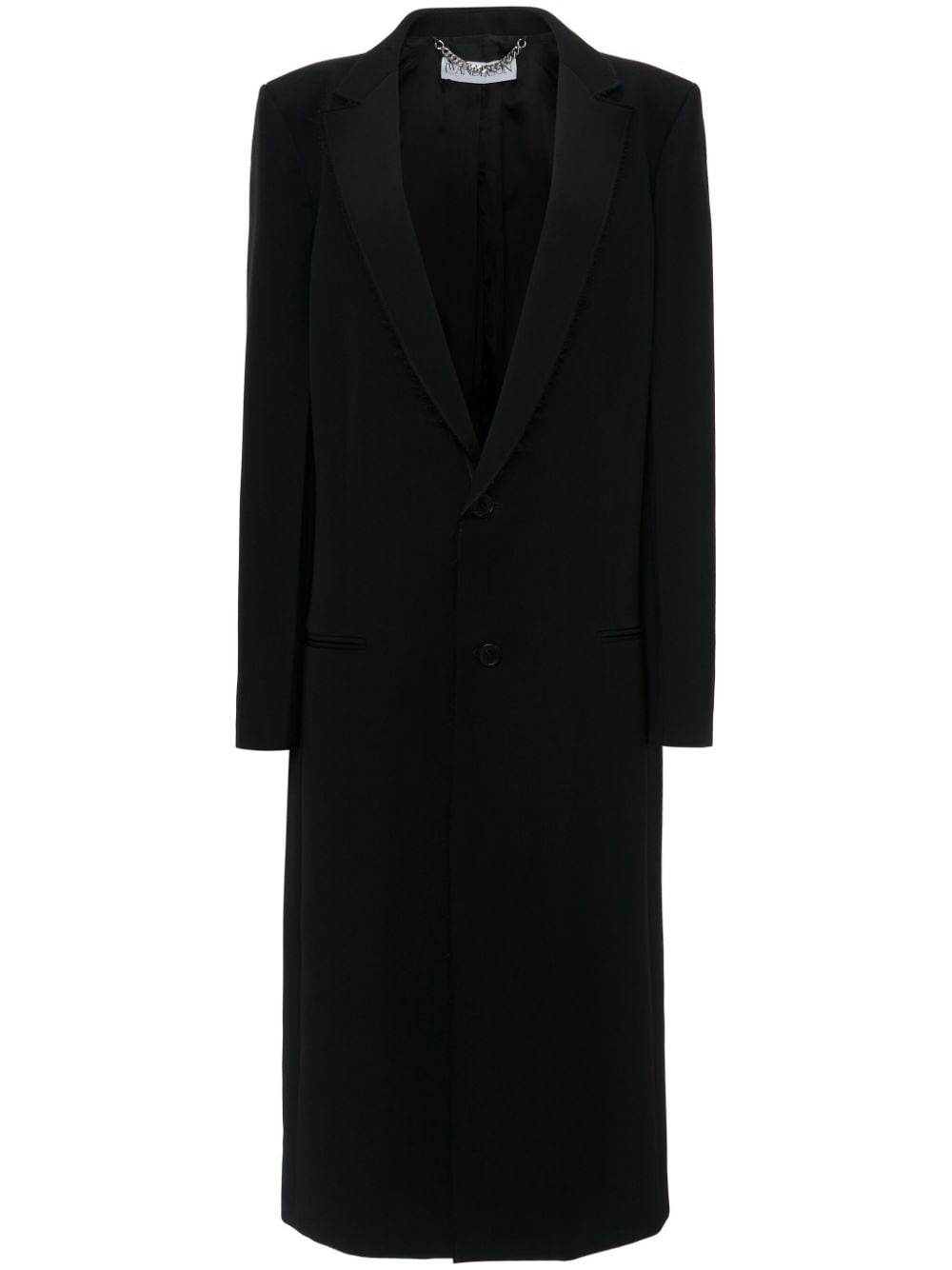 JW Anderson single-breasted tailored coat - Black von JW Anderson
