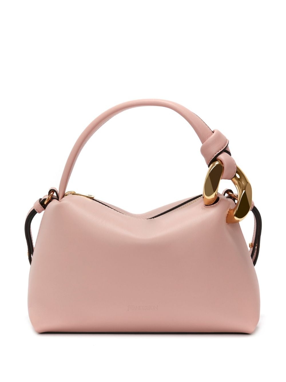 JW Anderson small Corner leather tote bag - Pink von JW Anderson