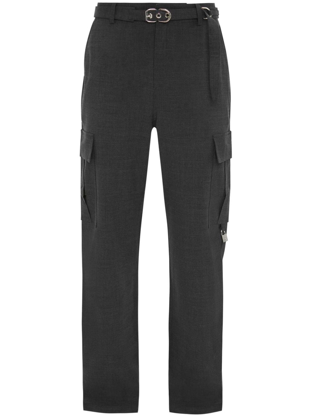 JW Anderson straight-leg wool cargo trousers - Grey von JW Anderson