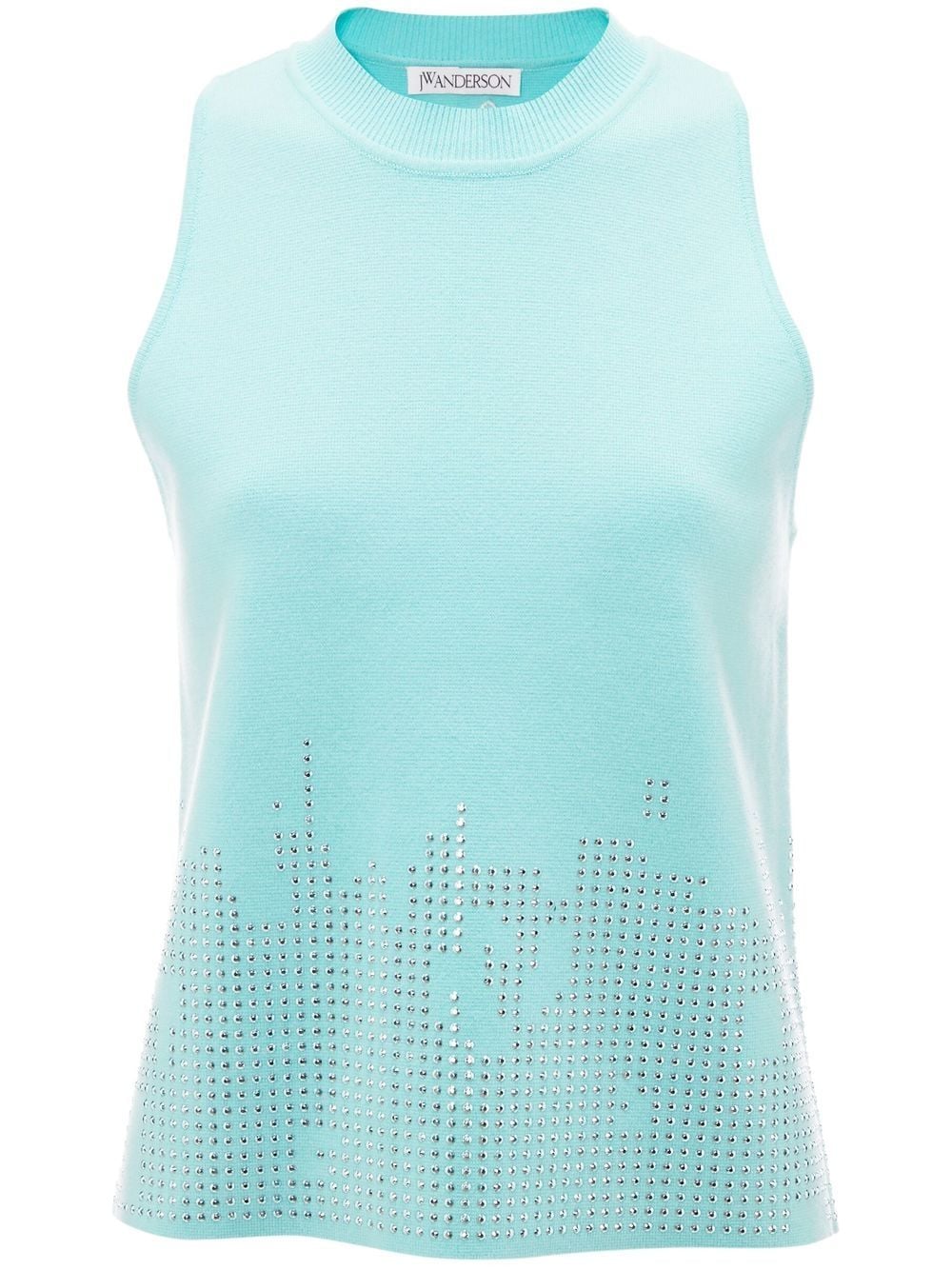 JW Anderson studded tank top - Blue von JW Anderson