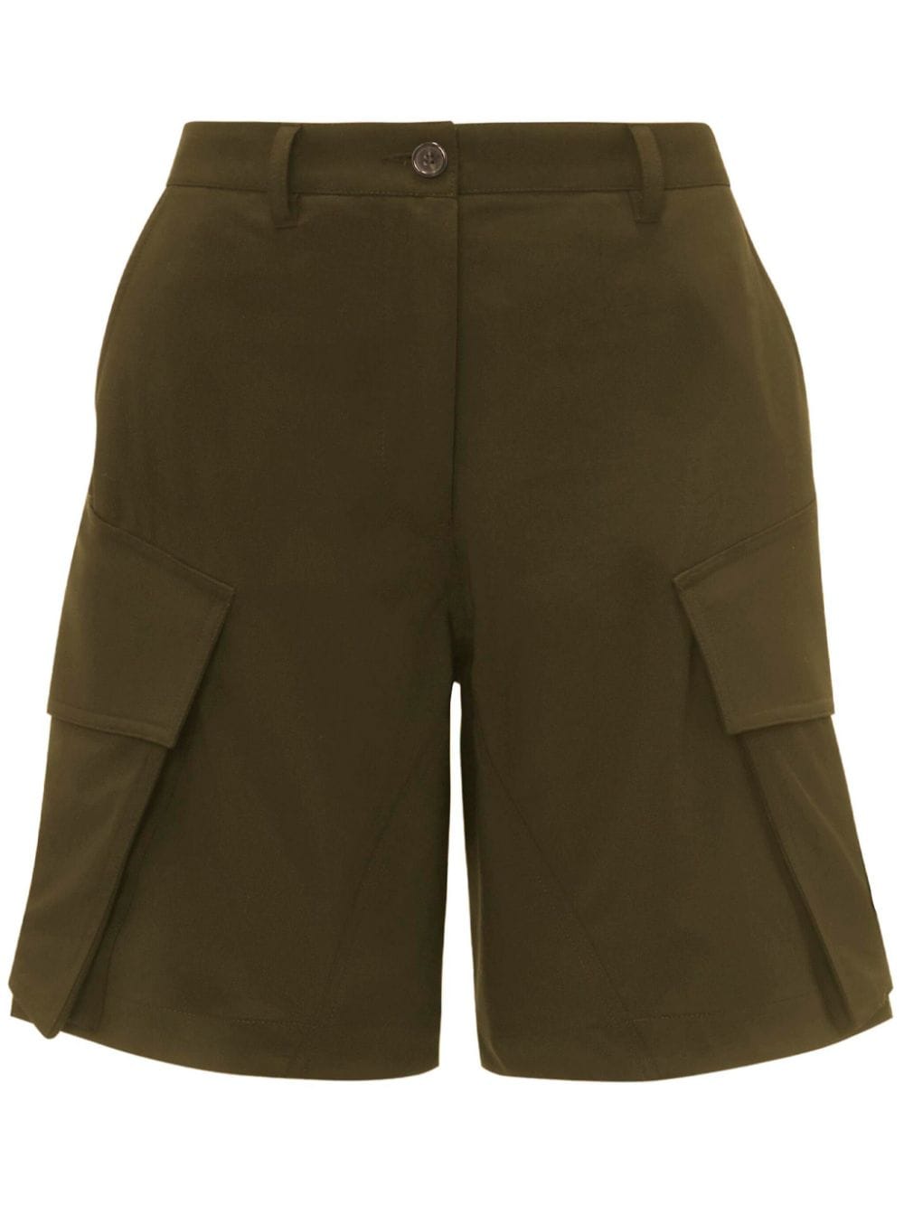 JW Anderson tailored wool cargo shorts - Green von JW Anderson