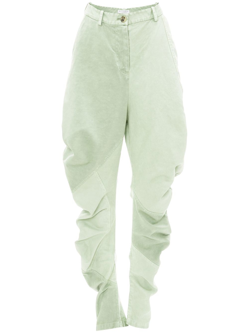 JW Anderson twisted cotton trousers - Green von JW Anderson