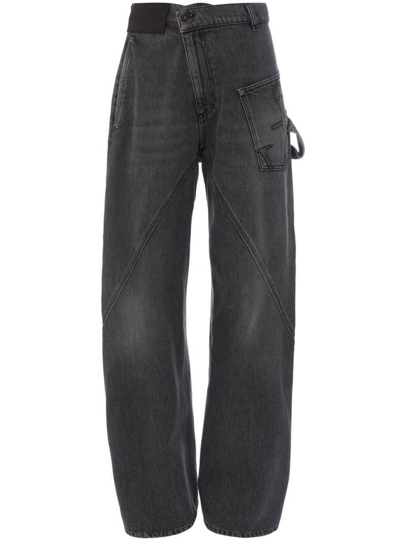 JW Anderson twisted workwear jeans - Grey von JW Anderson