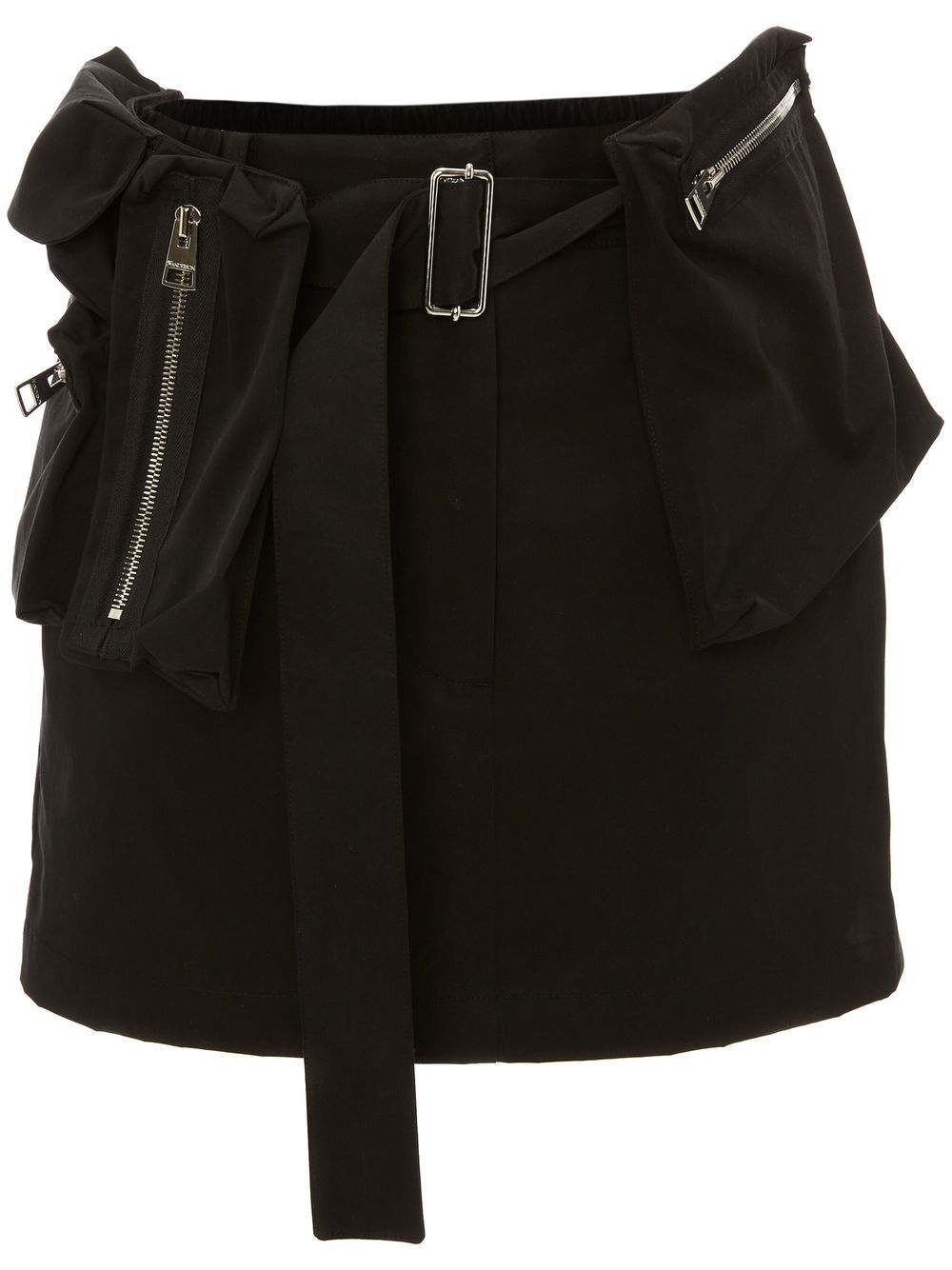 JW Anderson zip-detail miniskirt - Black von JW Anderson