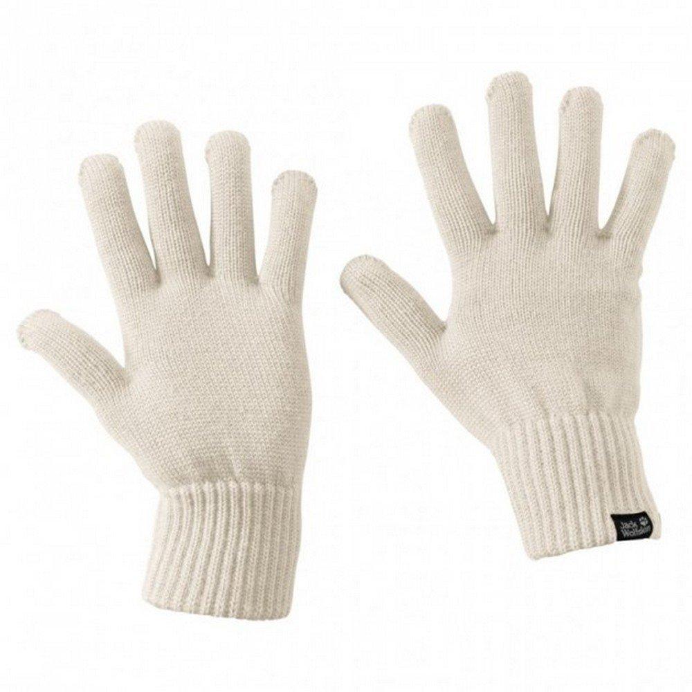 Handschuhe Damen Weiss L von Jack Wolfskin