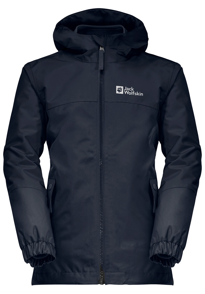 Jack Wolfskin 3-in-1-Funktionsjacke »ICELAND 3IN1 JACKET G«, (2 teilig), mit Kapuze von Jack Wolfskin