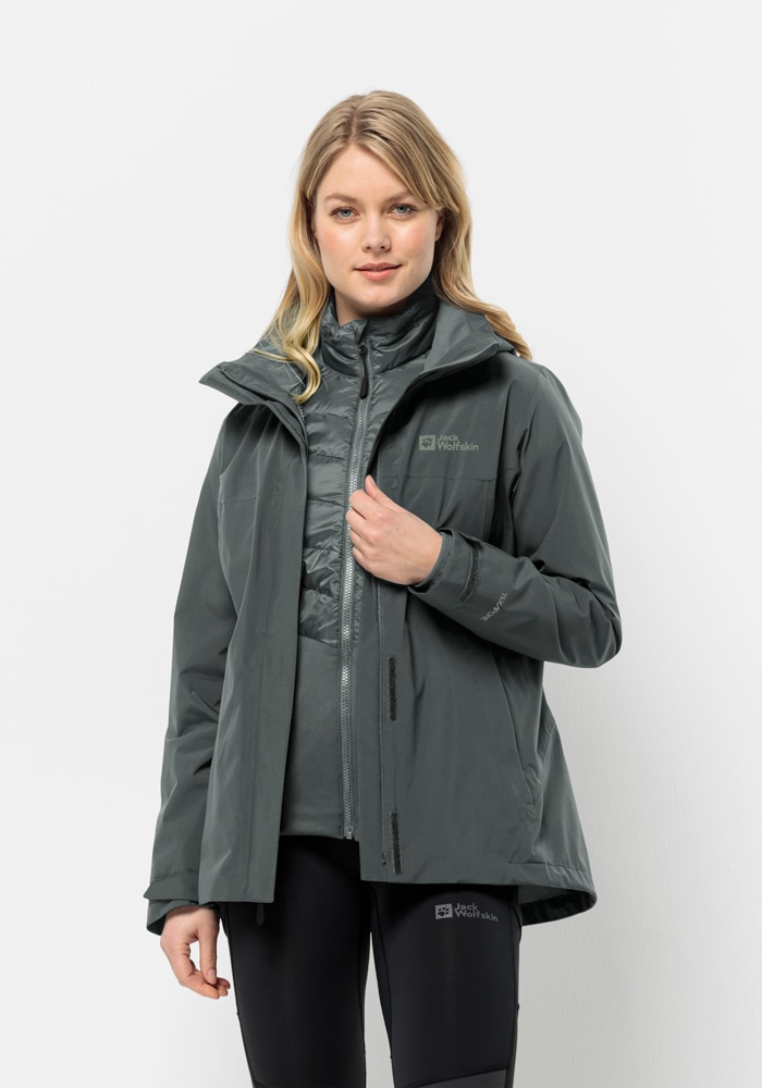 Jack Wolfskin 3-in-1-Funktionsjacke »LUNTAL 3IN1 JKT W«, mit Kapuze Jack Wolfskin 3-in-1-Funktionsjacke »LUNTAL 3IN1 JKT W«, mit Kapuze von Jack Wolfskin