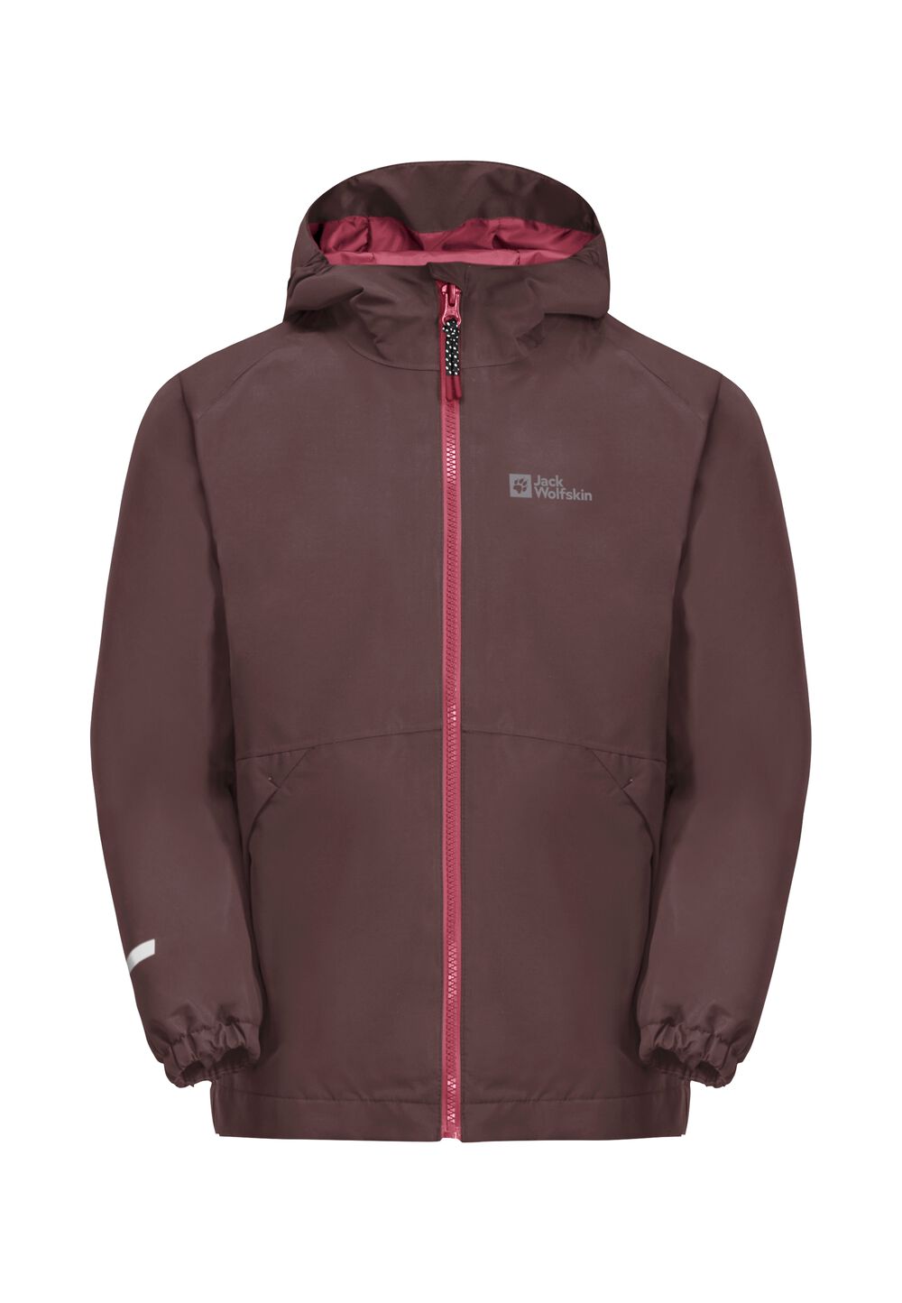 Jack Wolfskin 3 in 1 Jacke Kinder Iceland 3in1 Jacket Kids 128 boysenberry boysenberry von Jack Wolfskin