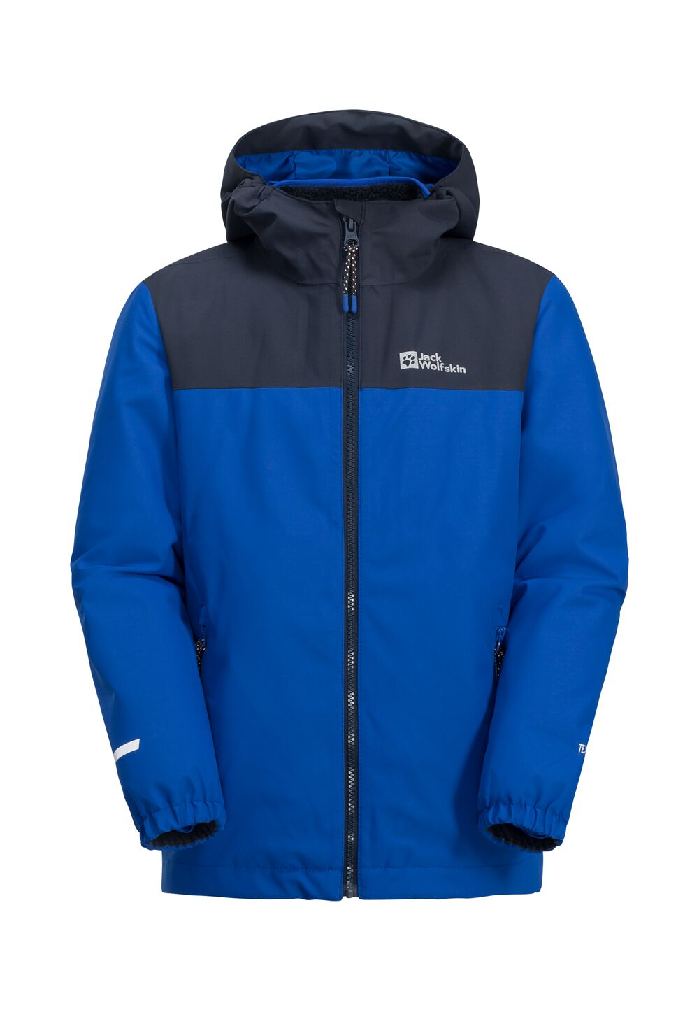 Jack Wolfskin 3 in 1 Jacke Kinder Snowcurl 3in1 Jacket Kids 104 blau nordic sky von Jack Wolfskin