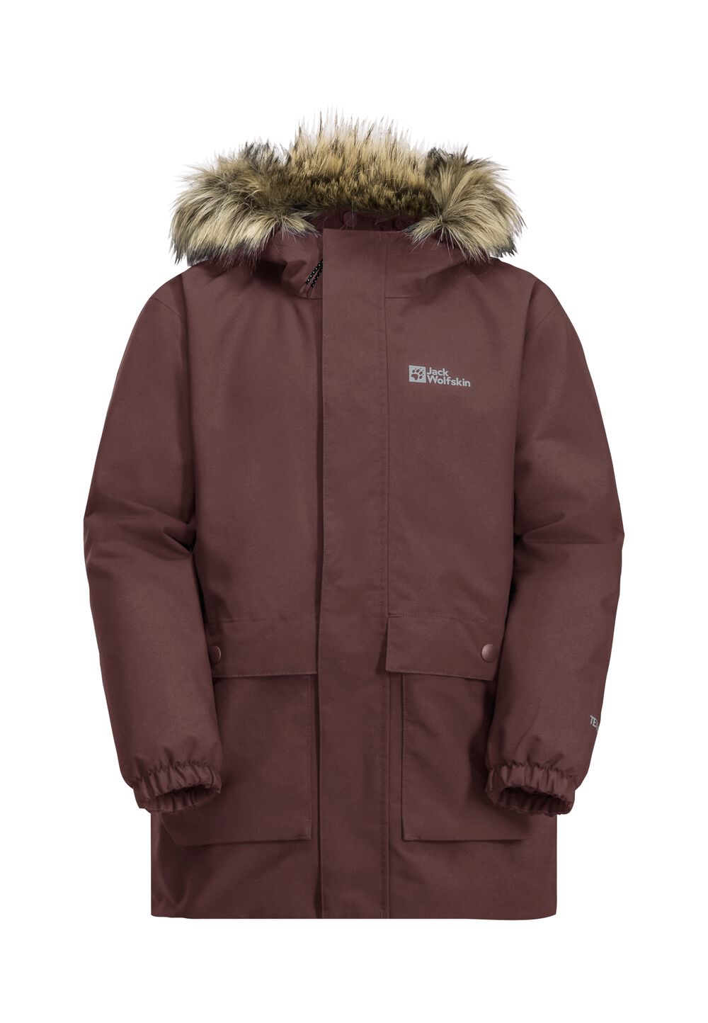 Jack Wolfskin 3 in 1 Jacke Mädchen Cosy Bear 3in1 Parka Girls 176 boysenberry boysenberry von Jack Wolfskin