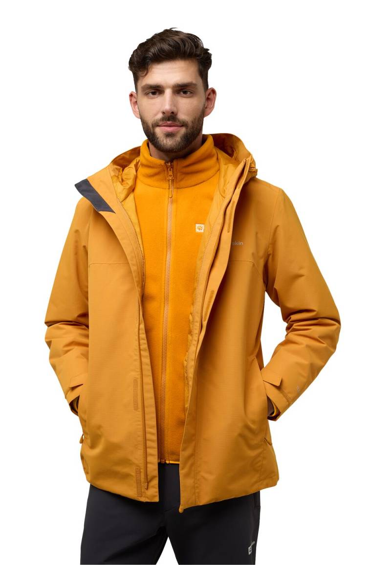 Jack Wolfskin Altenberg 3in1 Jacket Men S safflower safflower von Jack Wolfskin