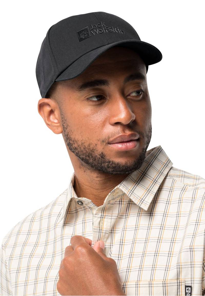 Jack Wolfskin Basecap Baseball Cap One Size black black von Jack Wolfskin