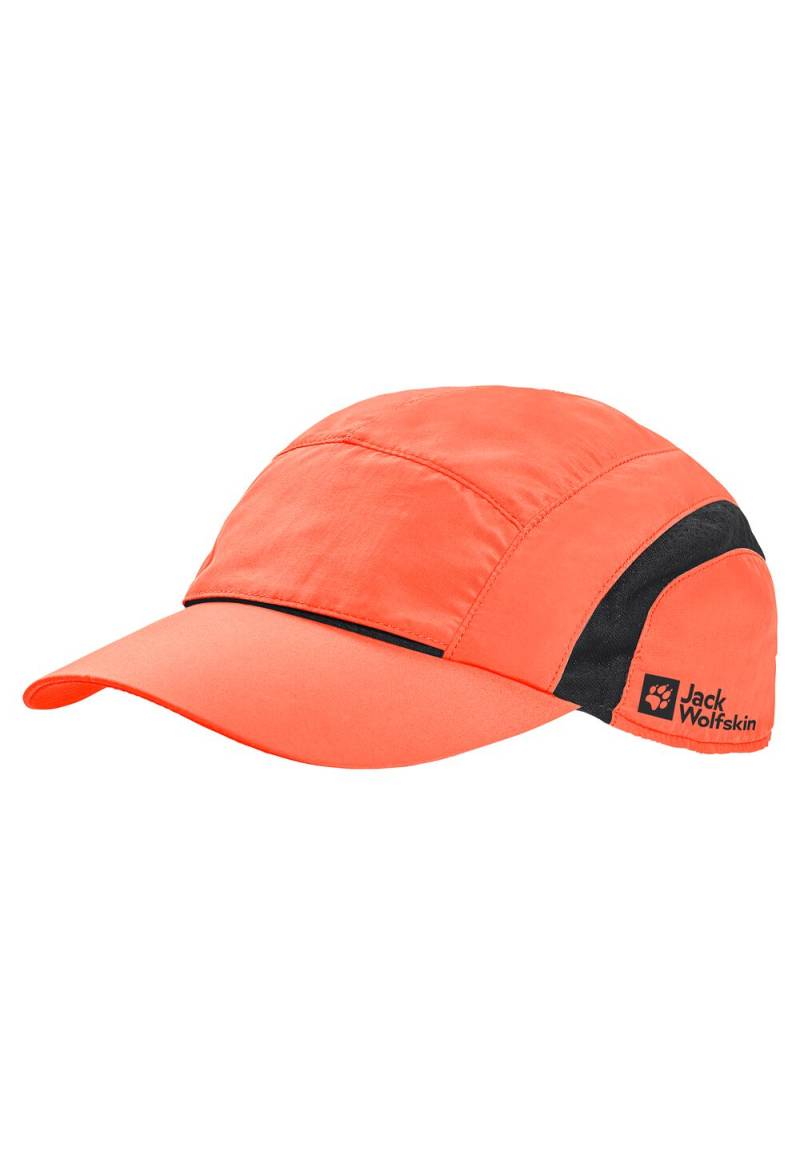 Jack Wolfskin Basecap Vent Support System Cap L rot digital orange von Jack Wolfskin