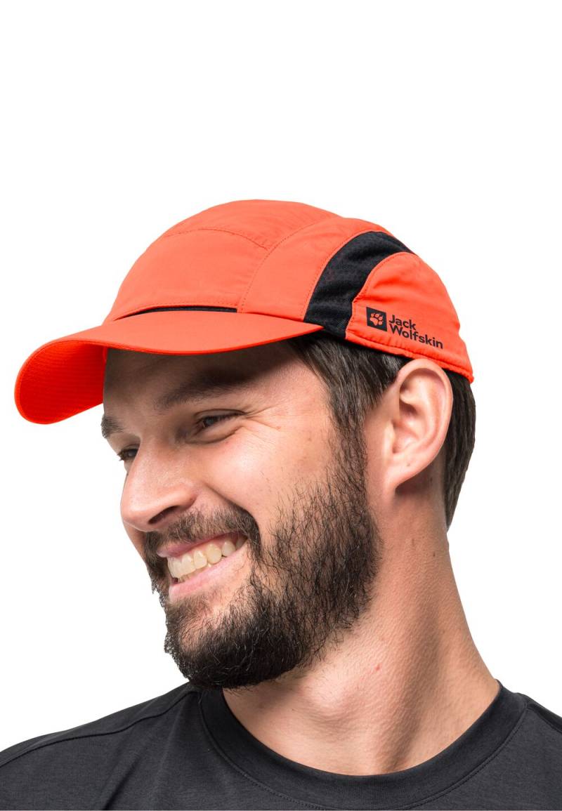 Jack Wolfskin Basecap Vent Support System Cap M digital orange Digital Orange von Jack Wolfskin
