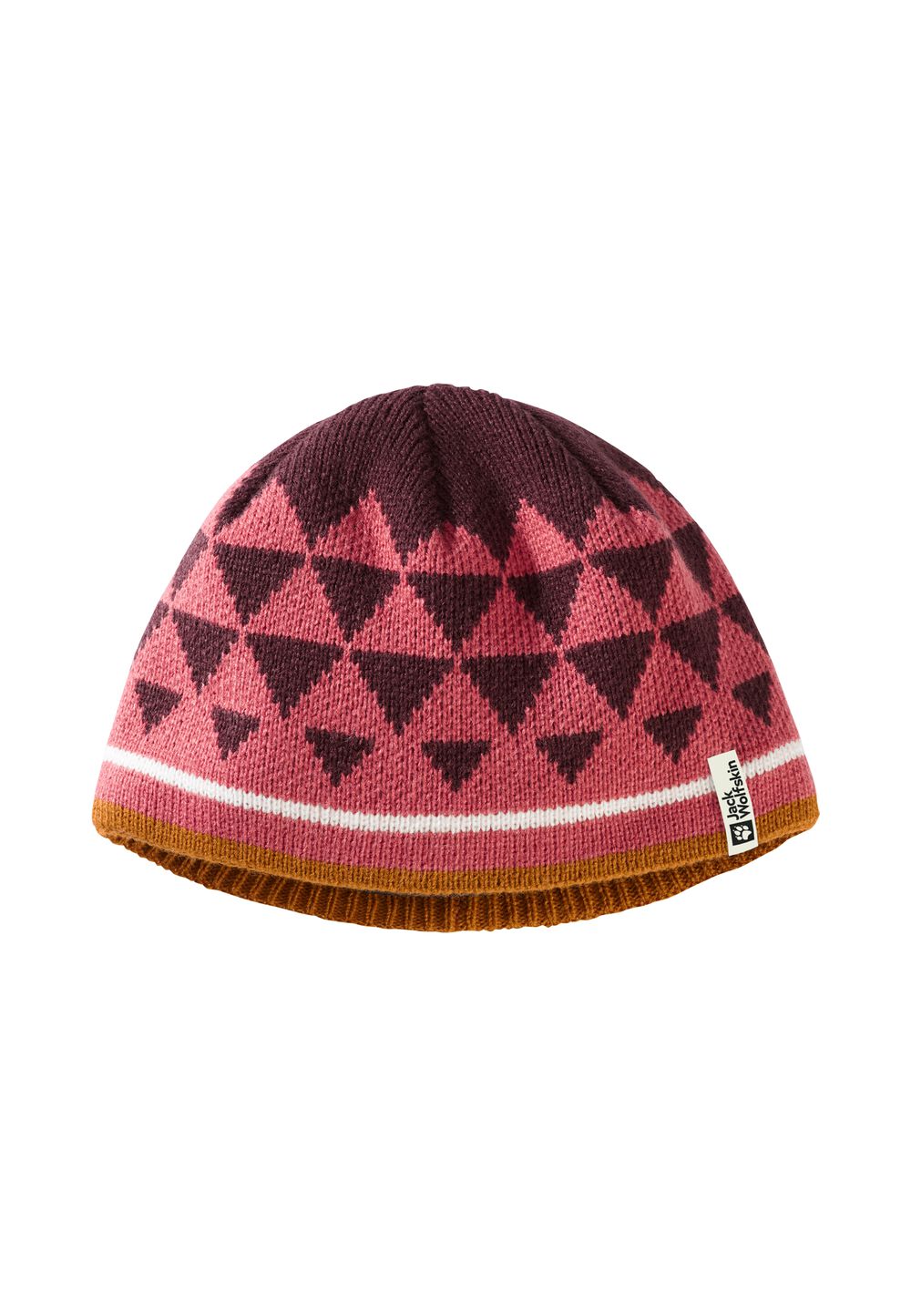 Jack Wolfskin Beanie Mütze Kinder Actamic Beanie Kids M soft pink soft pink von Jack Wolfskin