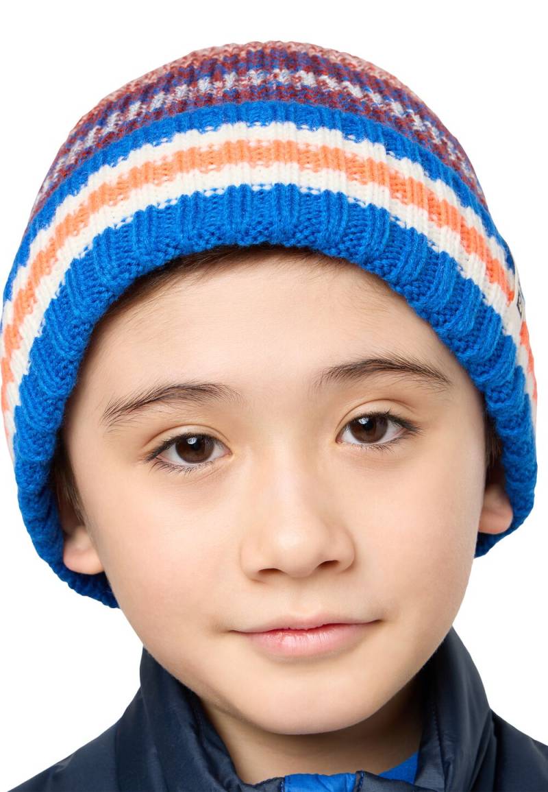 Jack Wolfskin Beanie Mütze Kinder Night Hiker Beanie Kids S crisp cobalt crisp cobalt von Jack Wolfskin