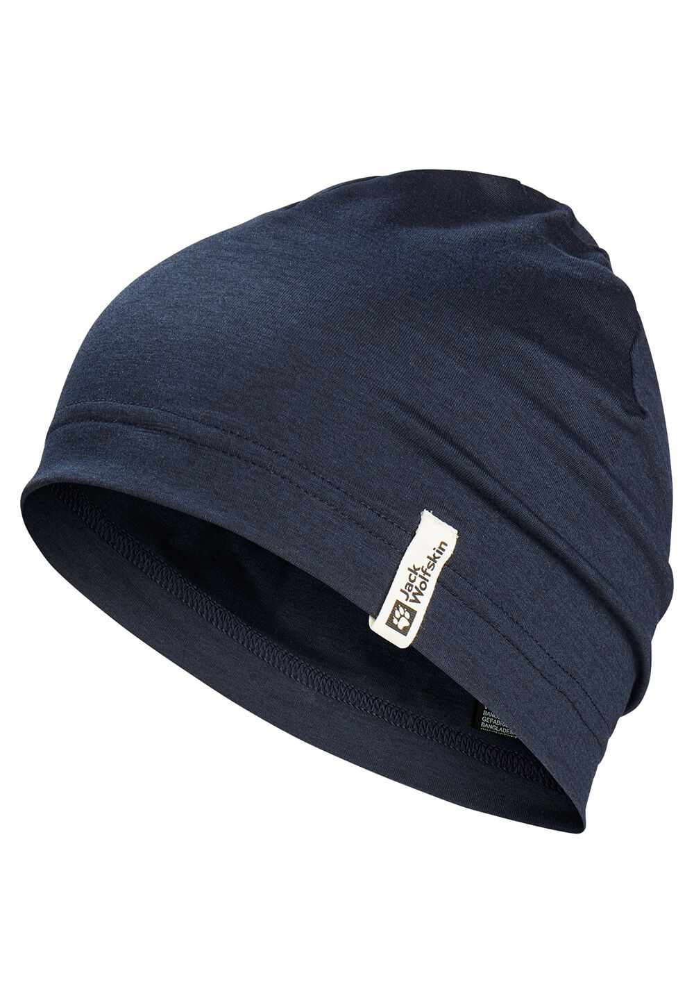 Jack Wolfskin Beanie Mütze Kinder Travel Beanie Kids S blau night blue von Jack Wolfskin