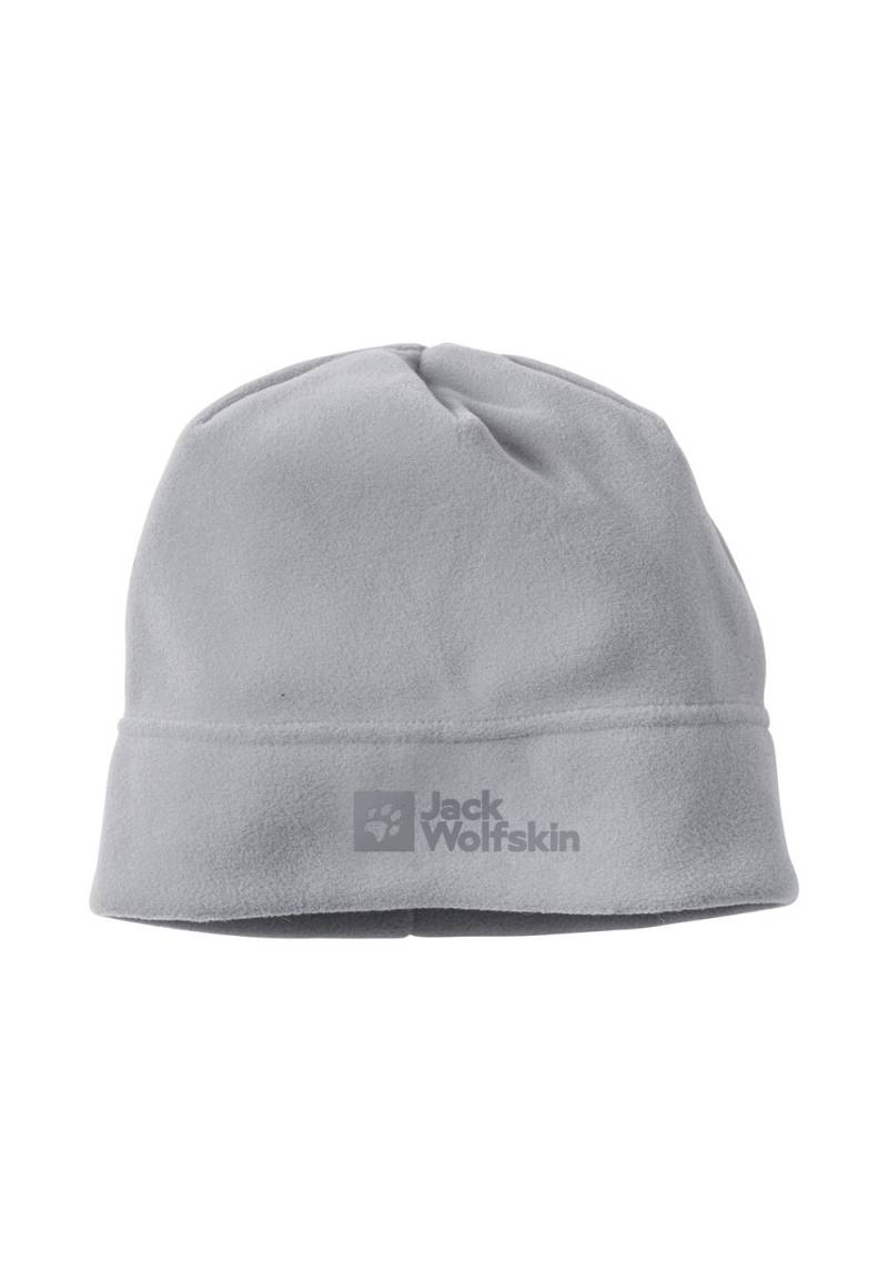 Jack Wolfskin Beanie Mütze Real Stuff Beanie One Size slate grey Slate Grey von Jack Wolfskin