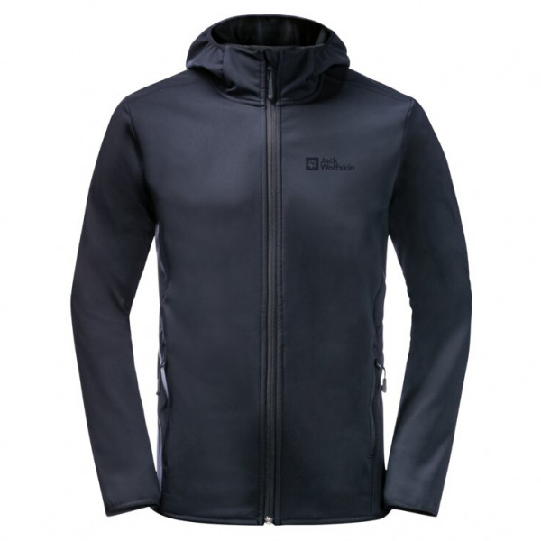 Jack Wolfskin - Bornberg Hoody - Softshelljacke Gr M blau von Jack Wolfskin