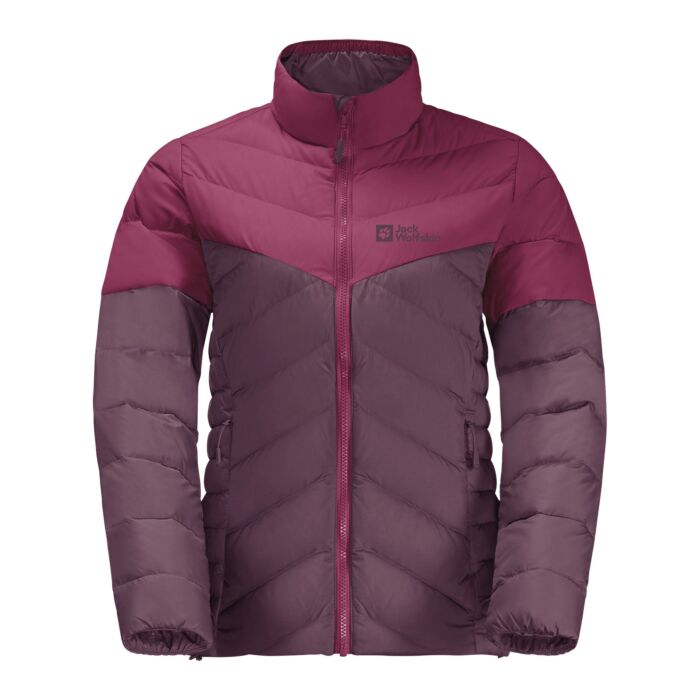 Jack Wolfskin Damen Daunenjacke Tundra Down JKT W, violett von Jack Wolfskin